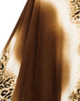 Cozy Knit - Poncho Sleeve Sweater Tunic - Animal Ombré - Final Sale!