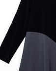 Color Block Angle Flow Tunic - Charcoal - Final Sale!