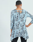 Soft Pleat Knit - Back Tie Tunic - Leopard - Final Sale!