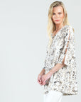 Ladder Sleeve Tunic - Python - Final Sale!