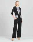 Modern Tie Front Cardigan - Black