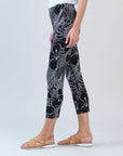 Crepe Knit - Signature Pull-On Capri - Orchid Sketch - Limited Sizes