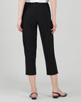 Signature Jogger Pocket Capri - Black