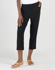 Signature Jogger Pocket Capri - Black