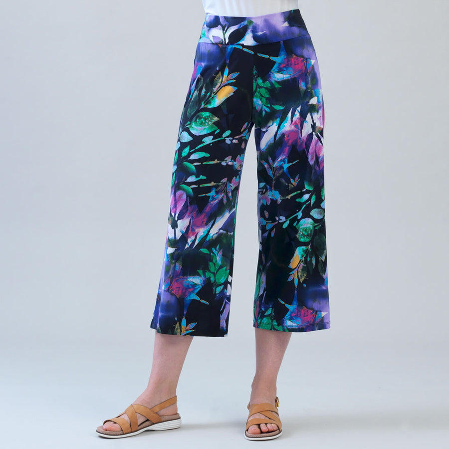 Signature Modern Gaucho Pant - Floral Dream - Limited Sizes