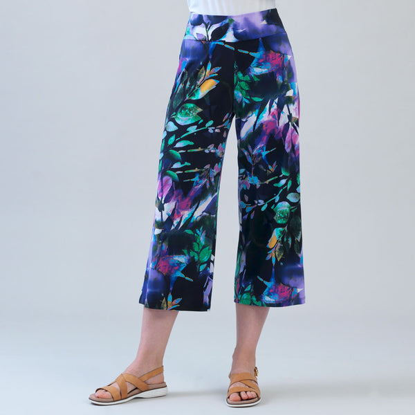 Signature Modern Gaucho Pant - Floral Dream - Limited Sizes
