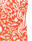 Butter Knit - Side Slit Midi Dress - Paisley Lotus