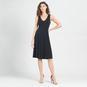 V-Neck Sleeveless Dress