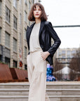 Liquid Leather™ Signature Pocket Blazer - Black