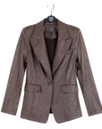 Liquid Leather™ Signature Pocket Blazer - Brown