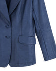Liquid Leather™ Signature Pocket Blazer - Navy
