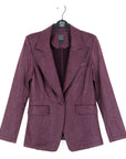 Liquid Leather™ Signature Pocket Blazer - Plum