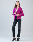 Liquid Leather™ Signature Jacket - Magenta