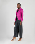 Liquid Leather™ Signature Jacket - Magenta