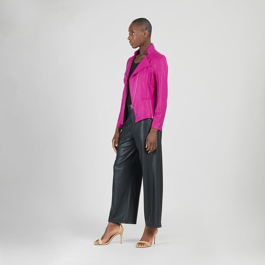 Liquid Leather™ Signature Jacket - Magenta