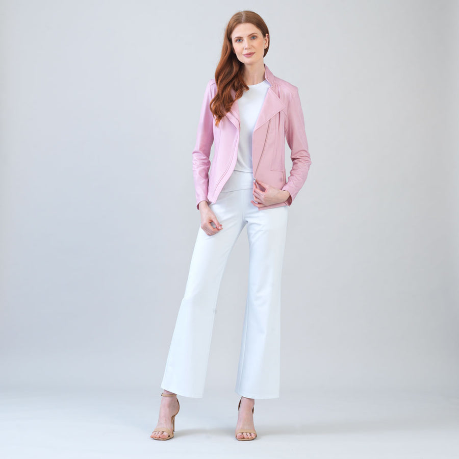Liquid Leather™ Signature Jacket - Pink – Clara Sunwoo