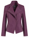 Liquid Leather™ Signature Jacket - Plum