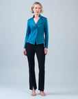 PRE-ORDER SHIPS WEEK OF 6/29-7/3 - Liquid Leather™ Signature Jacket - Teal