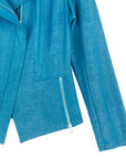 PRE-ORDER SHIPS WEEK OF 6/29-7/3 - Liquid Leather™ Signature Jacket - Teal