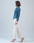Soft Suede - Signature Jacket - Blue Moss