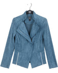 Soft Suede - Signature Jacket - Blue Moss