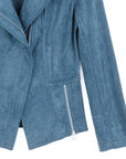 Soft Suede - Signature Jacket - Blue Moss