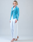 Soft Suede - Signature Jacket - Ocean