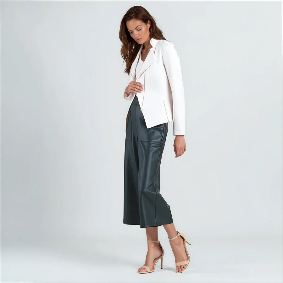Liquid Leather™ Signature Jacket - Ivory – Clara Sunwoo