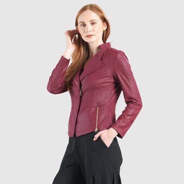 Liquid Leather™ Signature Jacket - Merlot