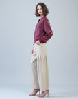 Liquid Leather™ Classic Bomber Jacket - Merlot