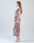 Ruffle Off Shoulder Pocket Jumpsuit - Boho Weave - Final Sale!