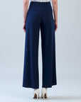 Signature Palazzo Pant - Navy