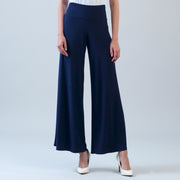 Signature Palazzo Pant - Navy