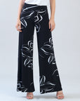 Signature Palazzo Pant - Floral Outline