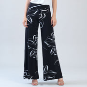 Signature Palazzo Pant - Floral Outline