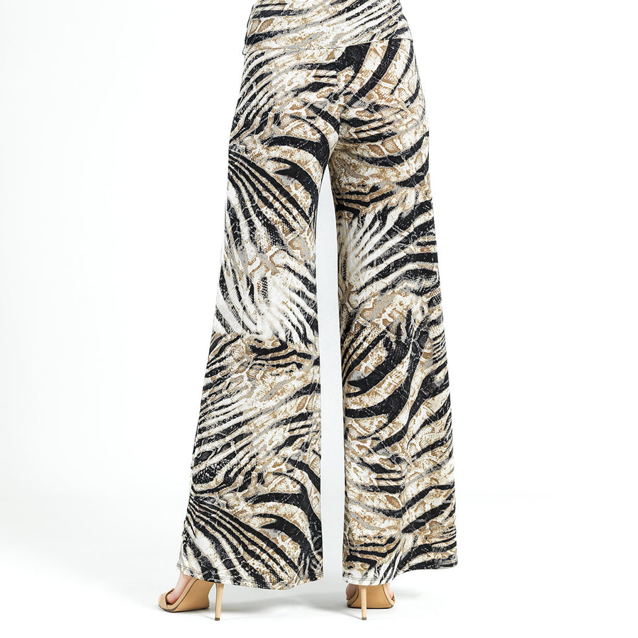 Palazzo Pant - Striped Zebra