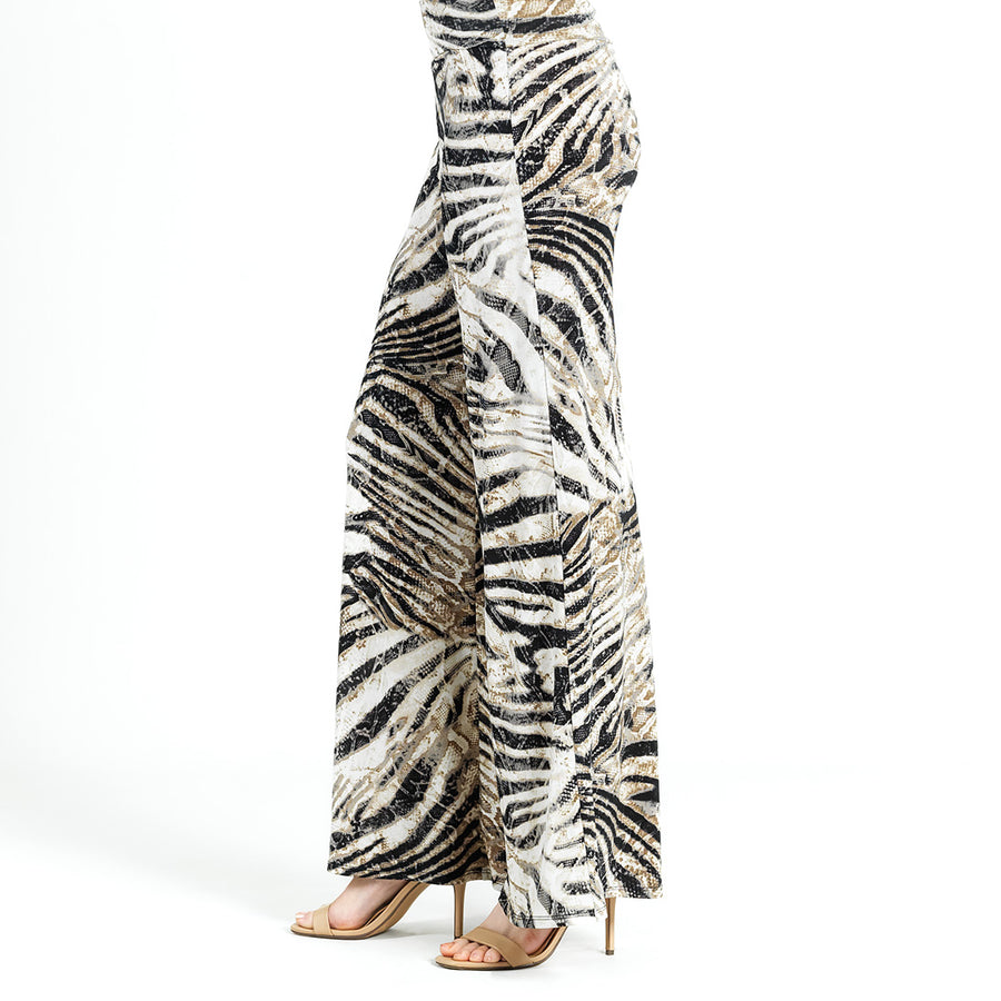 Clara Sunwoo Palazzo Pant Striped Zebra Final Sale