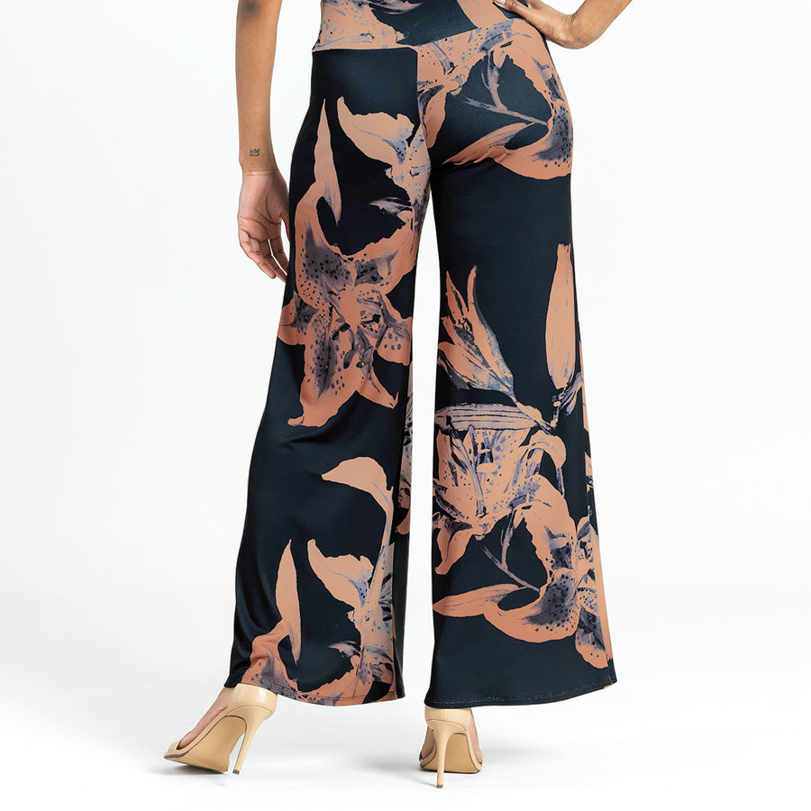 Palazzo Pant - Abstract Lily