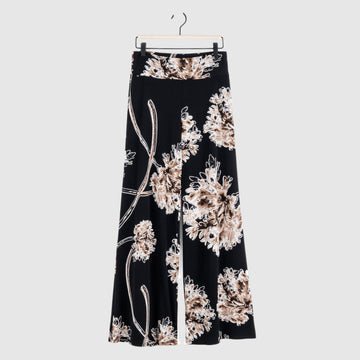 Textured Palazzo Pant - Mum Blossom - Final Sale!