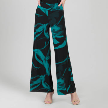 Palazzo Pant - Floral Eclipse