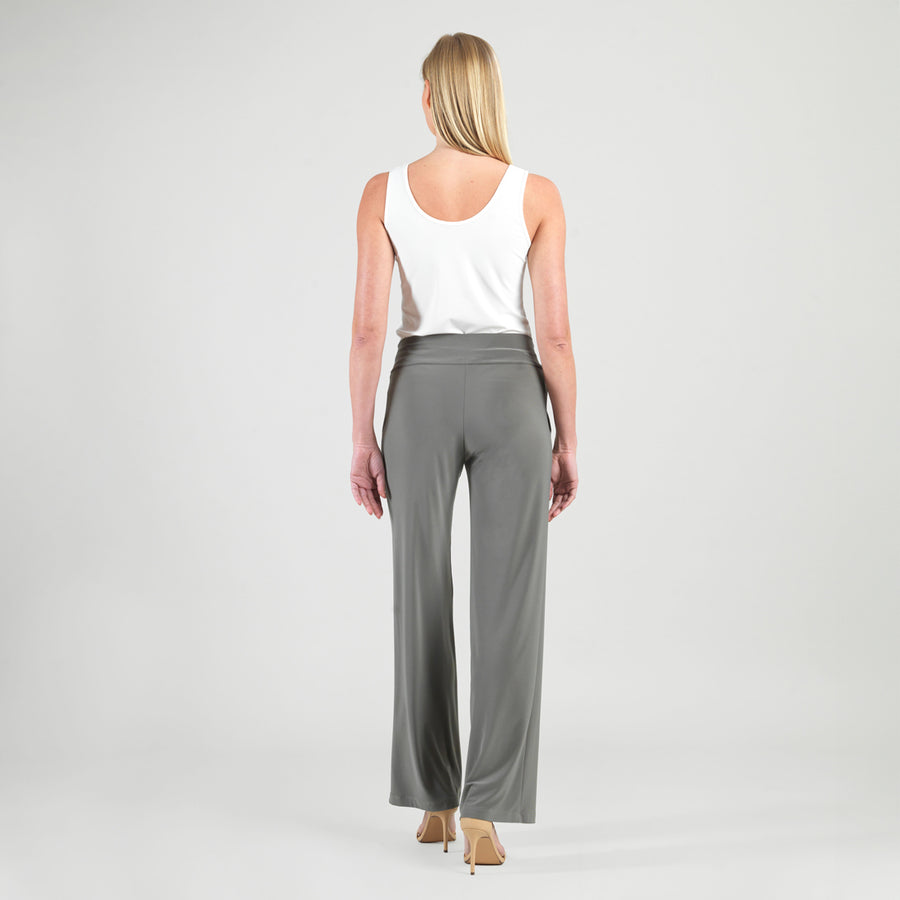 Wide Leg Pocket Pant - Olive
