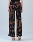 Signature Wide Leg Pocket Pant - Geo Link