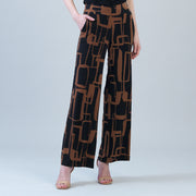 Signature Wide Leg Pocket Pant - Geo Link