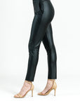 Liquid Leather™ Sheen Skinny Pocket Pant - Black