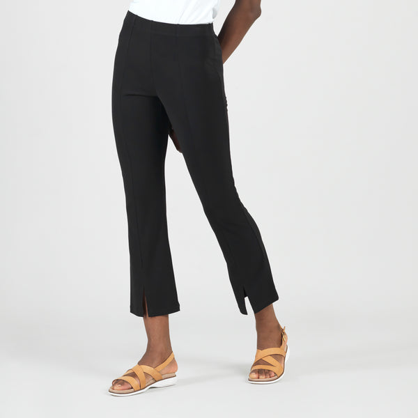 クラネ　Roll up half pants Kick Front High Slit Pant - Chain Ring - Final Sale! – Clara
