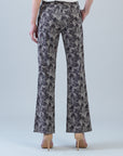 Rayon-Ponte Knit - Loose Leg Pocket Pant - Palm Shadow