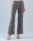 Rayon-Ponte Knit - Loose Leg Pocket Pant - Palm Shadow