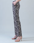 Rayon-Ponte Knit - Loose Leg Pocket Pant - Palm Shadow