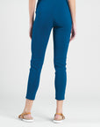 Techno Knit - Skinny Ankle Pocket Pant - French Blue - Final Sale!