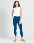 Techno Knit - Skinny Ankle Pocket Pant - French Blue - Final Sale!